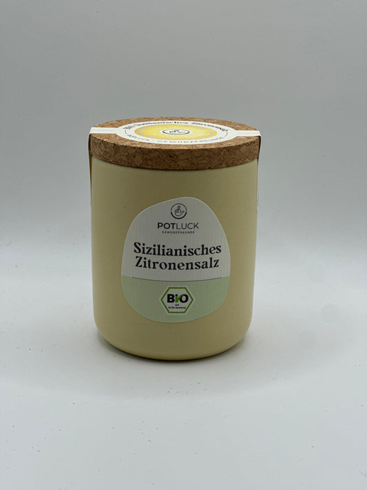 Sizilianisches Zitronensalz Bio
