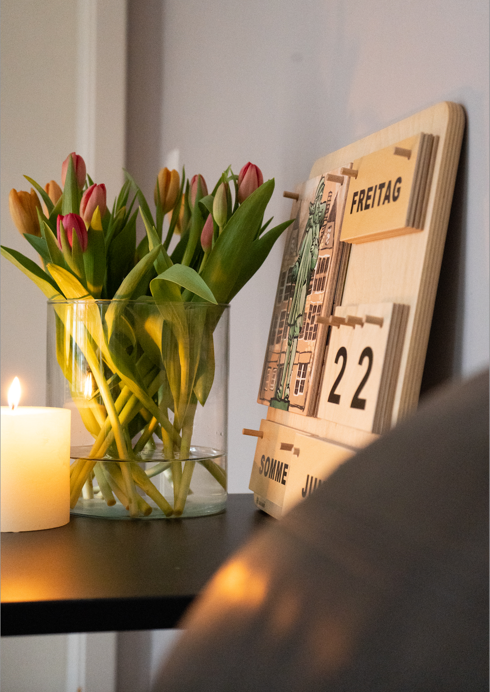 Holzkalender mit Münster Motiven