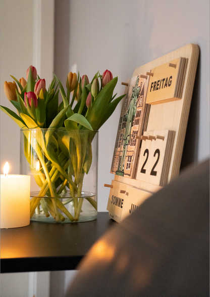 Holzkalender mit Münster Motiven