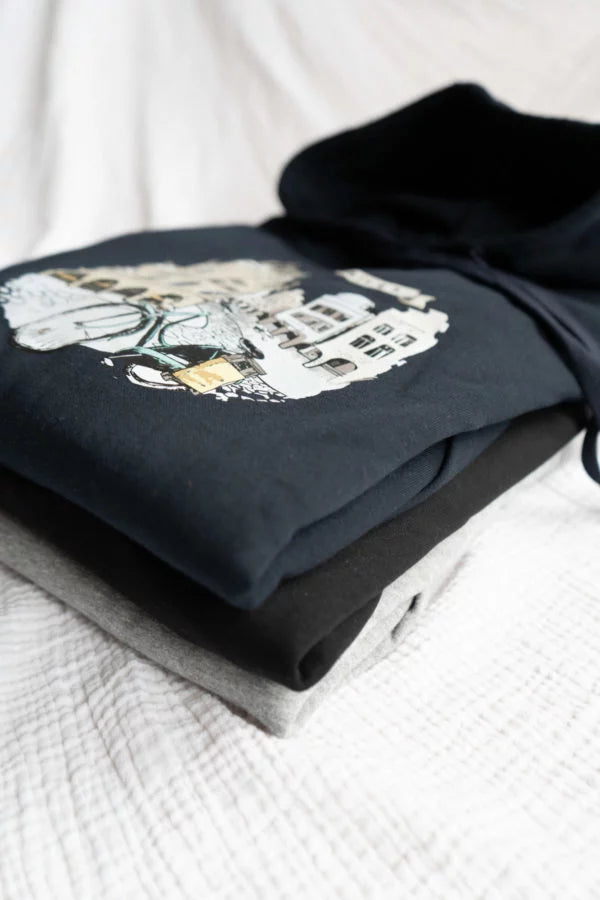 Hoodie – Motiv Rathaus und Prinzipalmarkt
