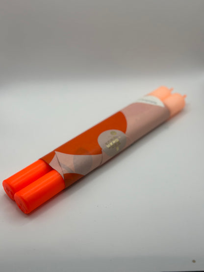 Stabkerzen 2er Set in verschiedenen Farben