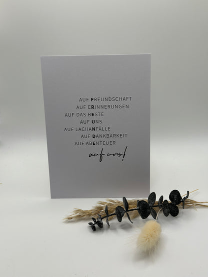Freundschaftskarten mit Herz