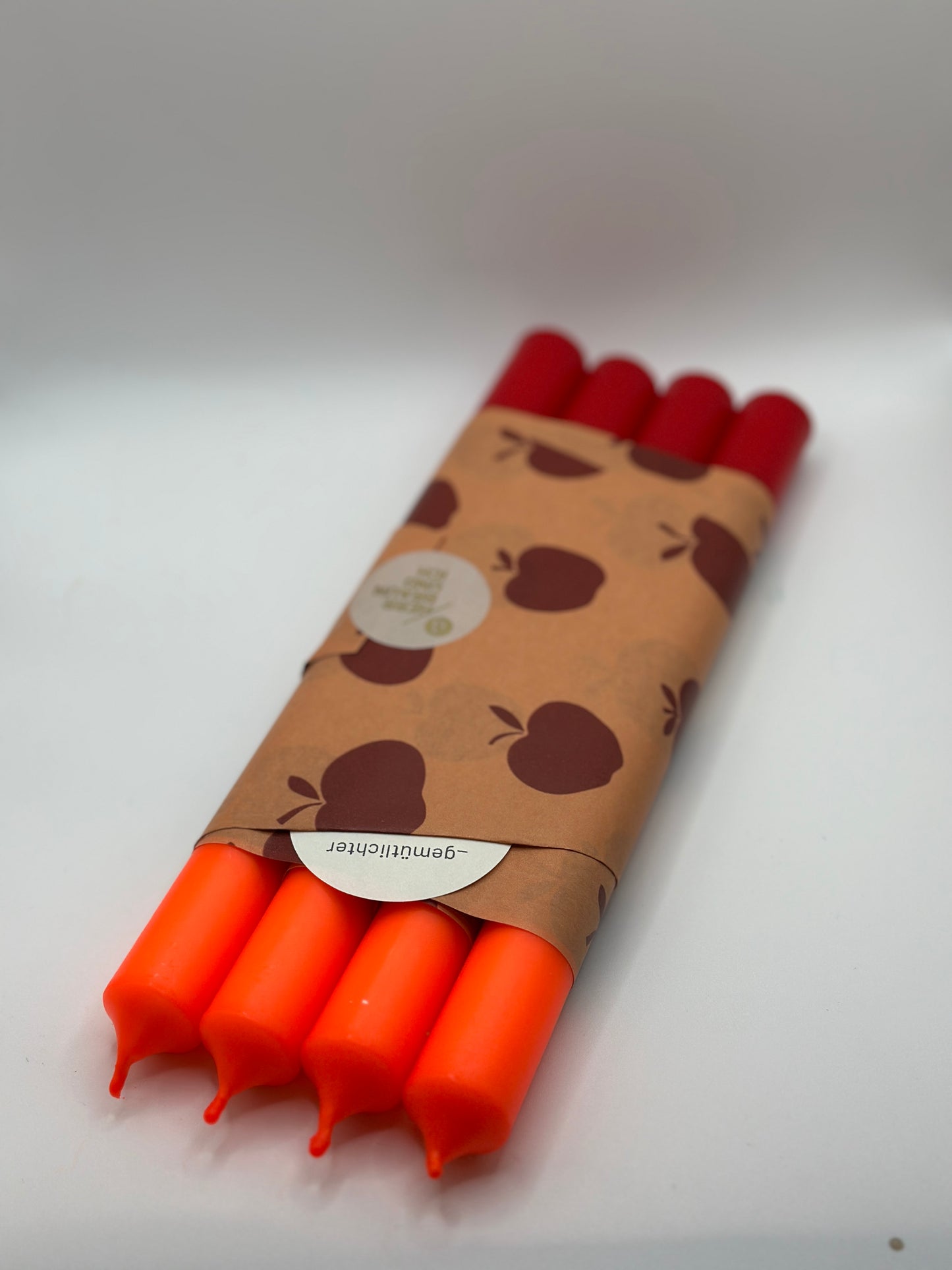 Stabkerzen 4er Set in verschiedenen Farben