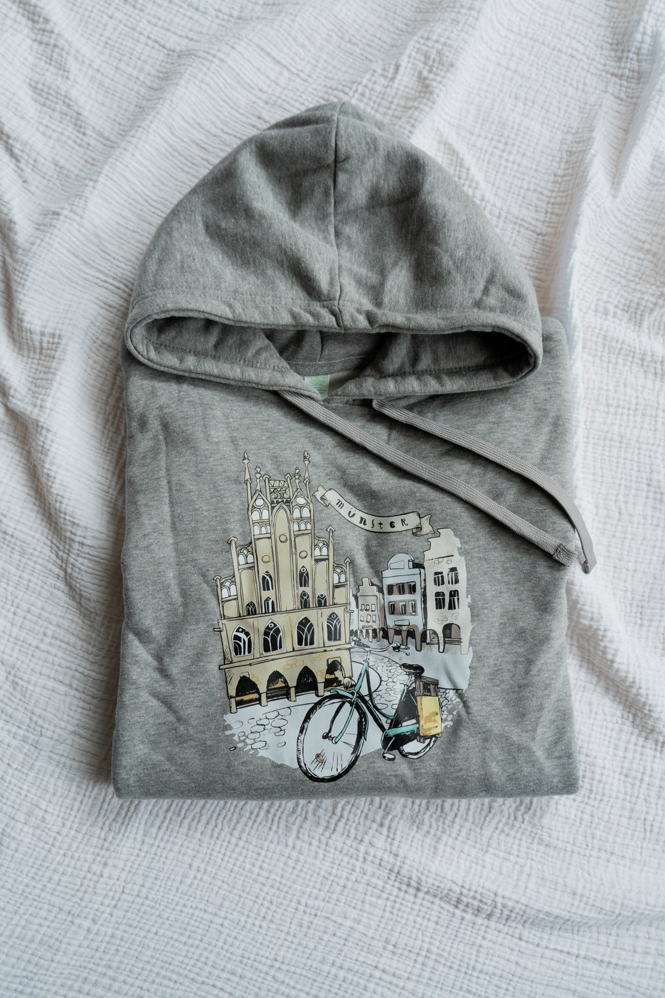 Hoodie – Motiv Rathaus und Prinzipalmarkt