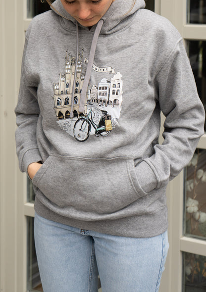 Hoodie – Motiv Rathaus und Prinzipalmarkt