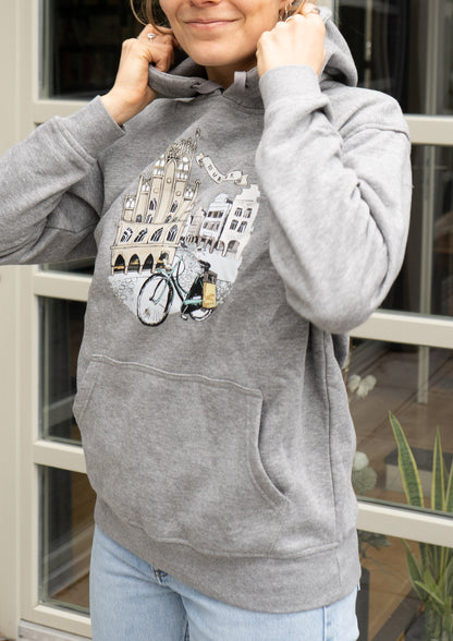 Hoodie – Motiv Rathaus und Prinzipalmarkt